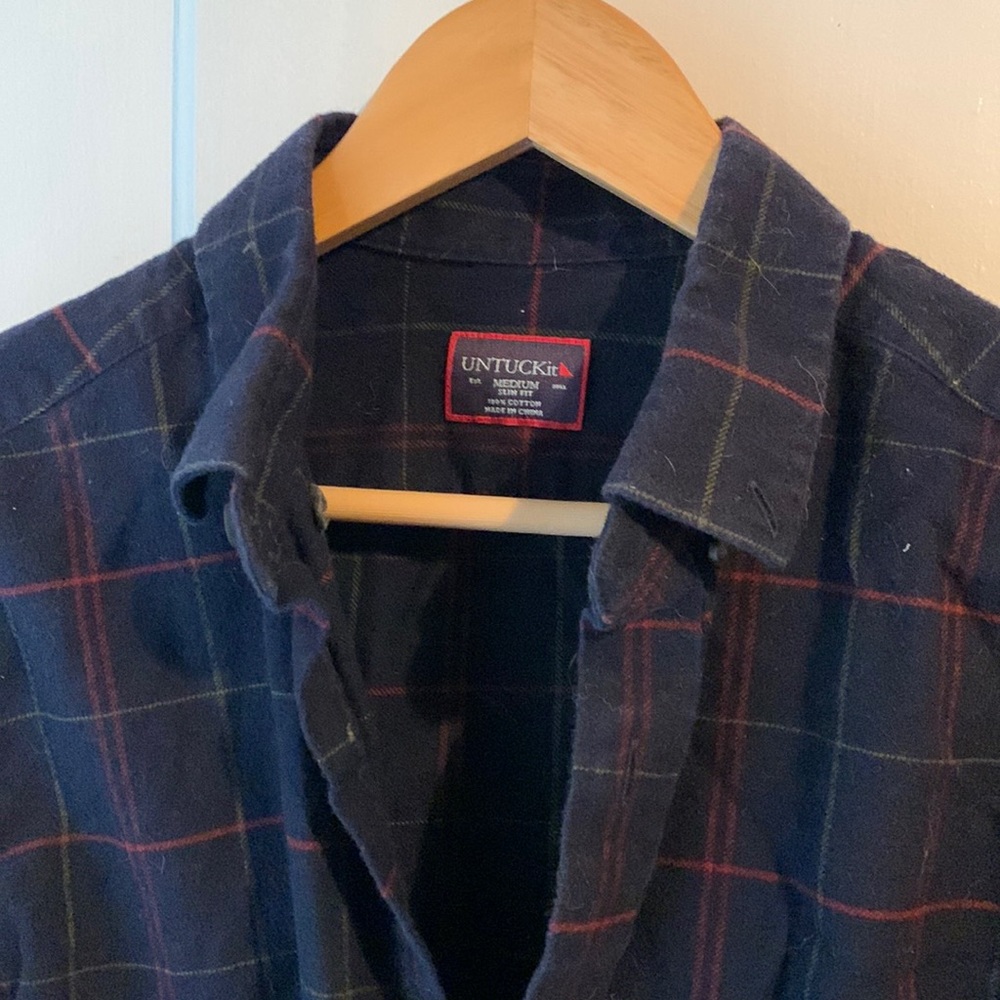 Untuckit flannel